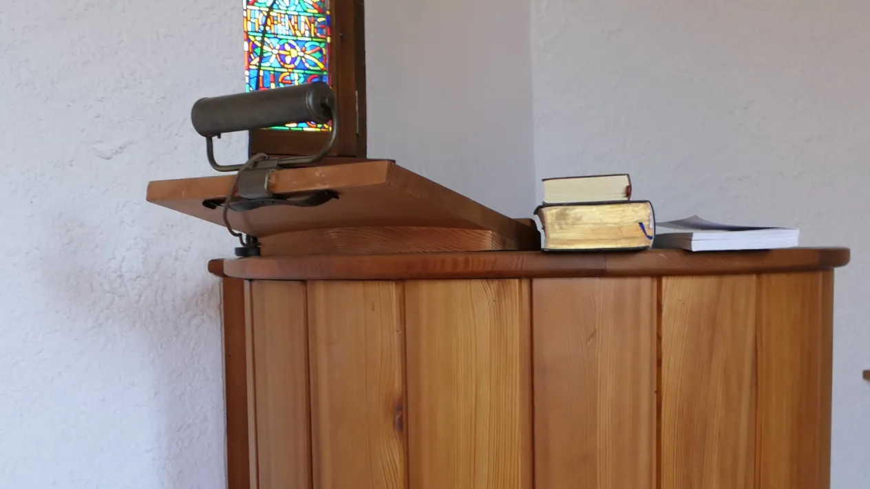 KanzelEinsiedeln (Foto: Barbara Hubele) KanzelEinsiedeln — Die Kanzel in der Kirche Einsiedeln (Foto: Barbara Hubele)